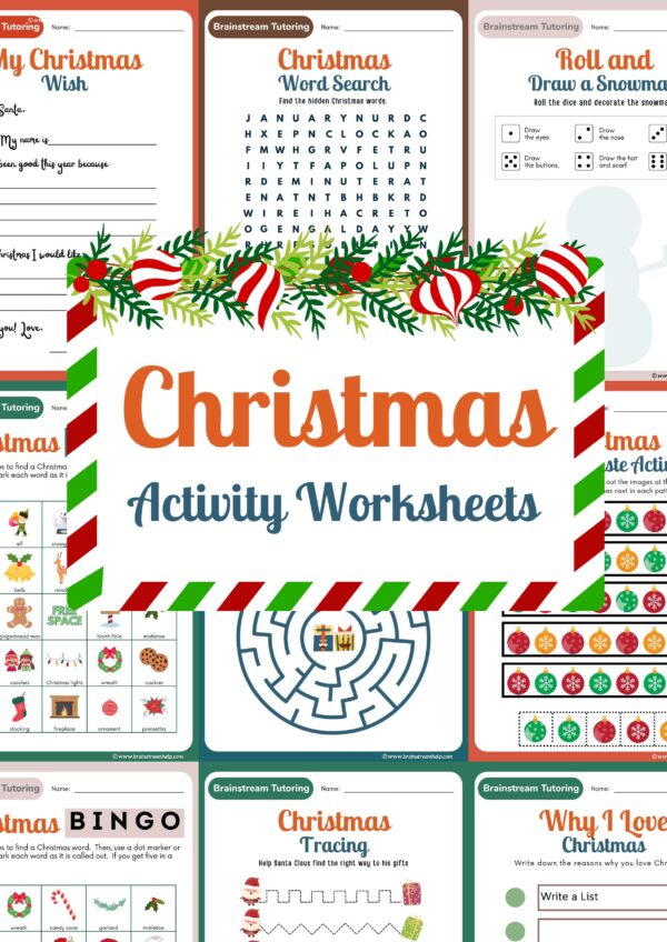 Santa’s Workshop: Fun Free Printable Christmas Worksheets for Kids ...