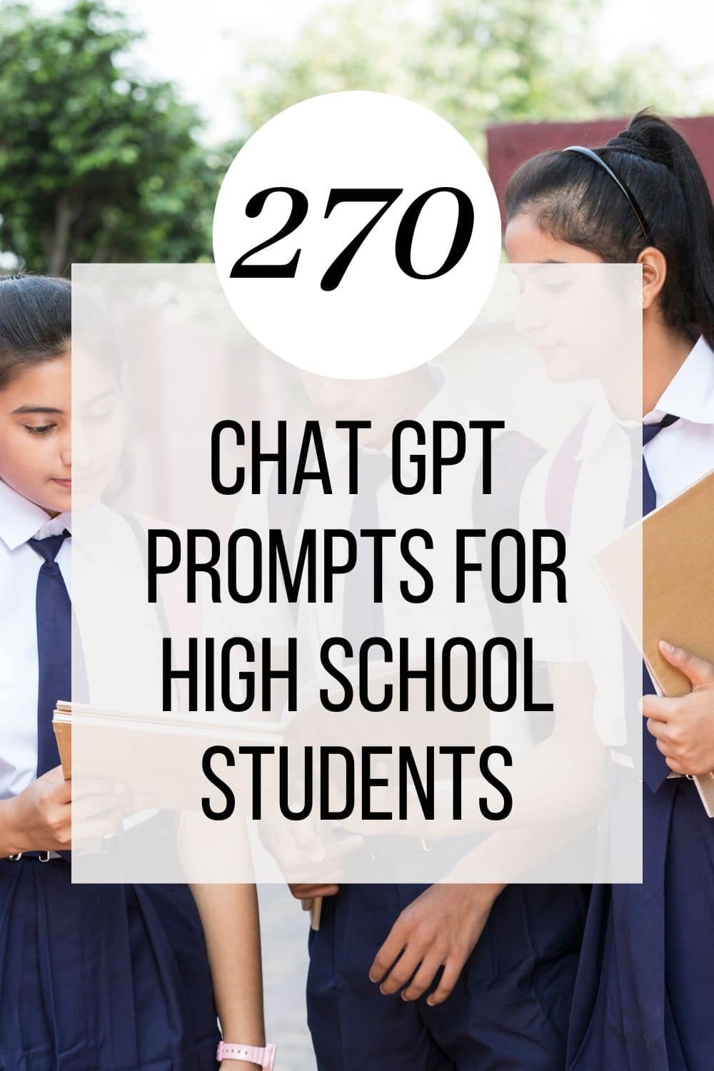 ChatGPT Prompts For Highschool Students - Brainstreamhelp