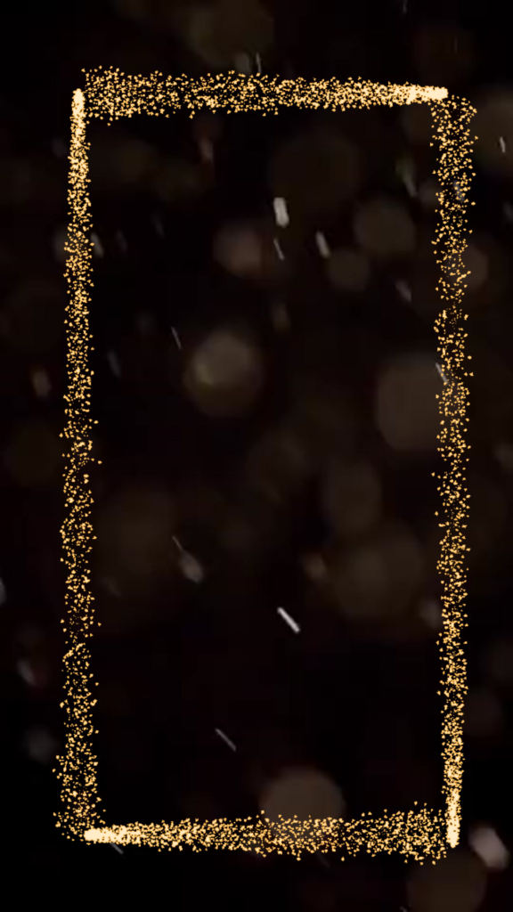 Black Yellow Animated Christmas Instagram Reel